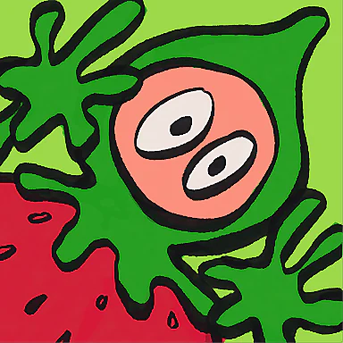 手绘水果插画