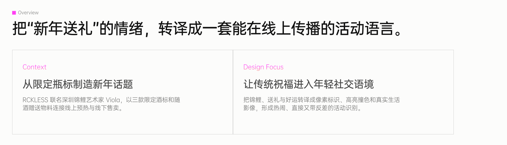 活动概览