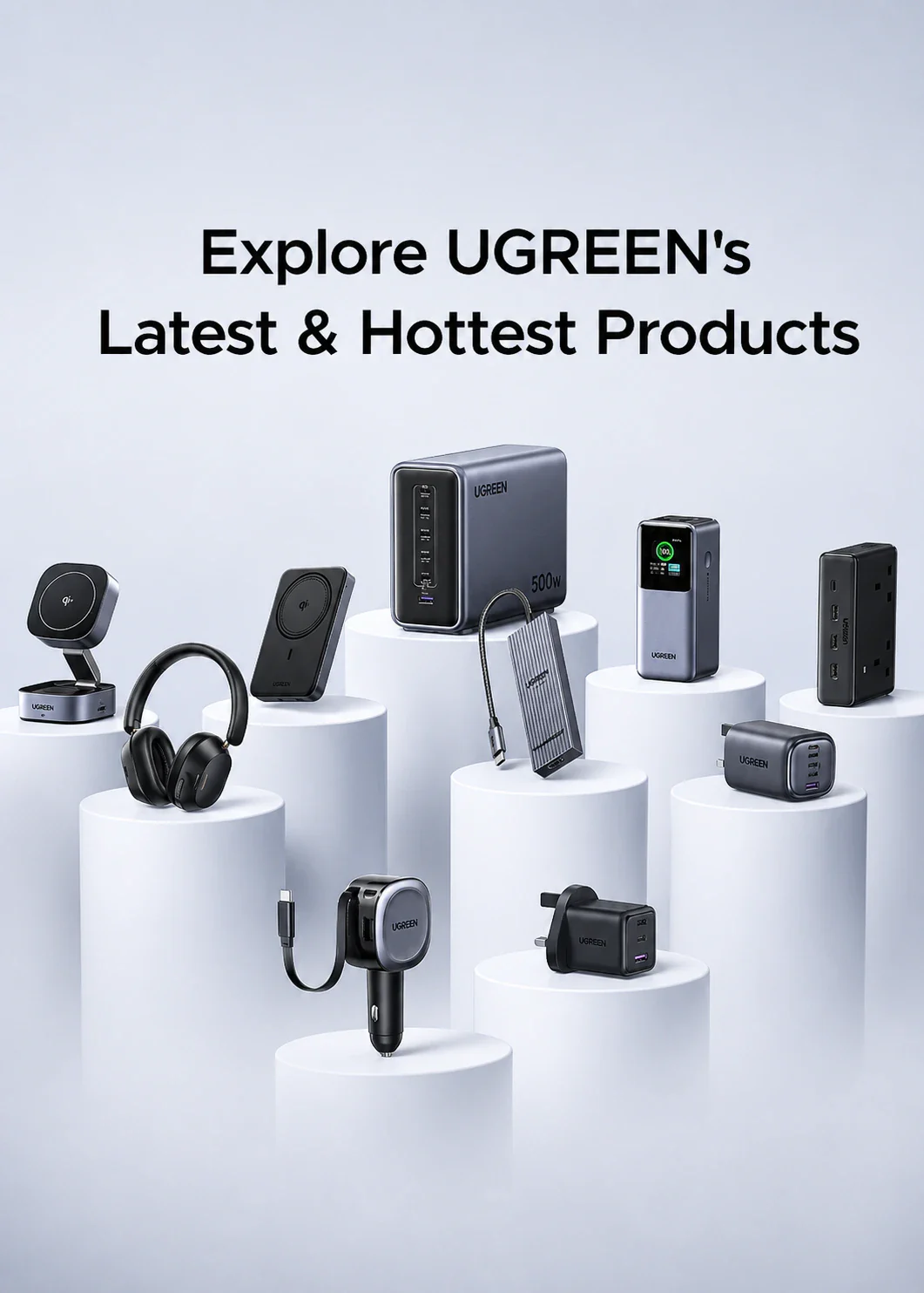 UGREEN 亚马逊旗舰店产品集合页面视觉